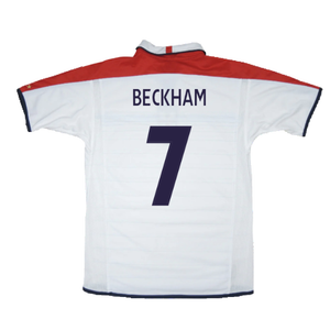 England 2003-05 Home Shirt (XL) (Excellent) (BECKHAM 7)_2