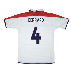 England 2004-05 Home Shirt (Good) (Gerrard 4)_1