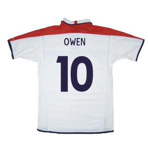 England 2003-05 Home Shirt (L) (Excellent) (Owen 10)_1