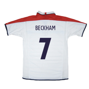 England 2004-05 Home Shirt (XL) (Very Good) (BECKHAM 7)_2