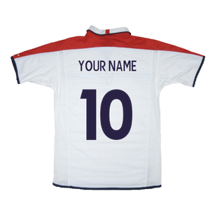 England 2004-05 Home Shirt (XL) (Very Good) (Your Name)_2