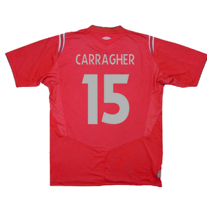 England 2004-06 Away Shirt (L) (Excellent) (CARRAGHER 15)_1