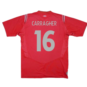 England 2004-06 Away Shirt (XL) (Very Good) (Carragher 16)_1