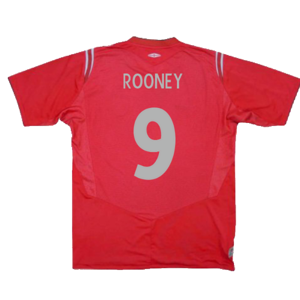 England 2004-06 Away Shirt (XXL) (Excellent) (Rooney 9)_1
