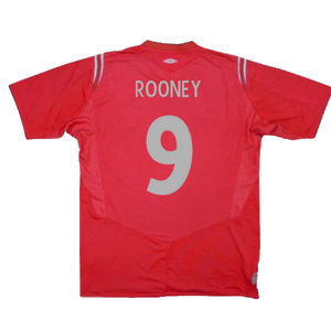 England 2004-06 Away Shirt (M) (Excellent) (Rooney 9)_1