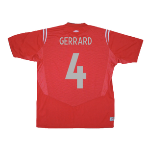 England 2004-06 Away Shirt (Very Good) (GERRARD 4)_2