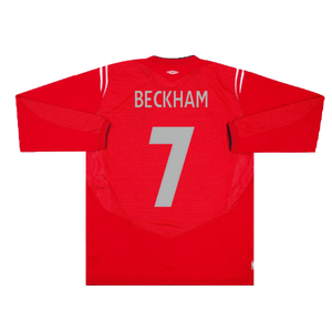 England 2004-2006 Away Shirt (S) (Excellent) (Beckham 7)_1