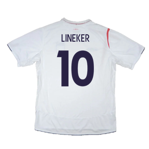 England 2005-07 Home Shirt (L) (Fair) (LINEKER 10)_1