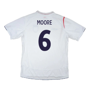 England 2005-07 Home Shirt (L) (Fair) (MOORE 6)_1