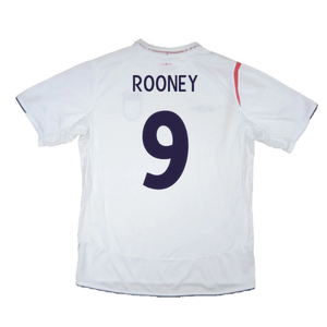 England 2005-07 Home Shirt (L) (Fair) (ROONEY 9)_1