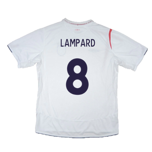 England 2005-07 Home Shirt (XL) (Mint) (LAMPARD 8)_2