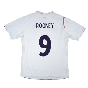 England 2005-07 Home (XL) (Very Good) (ROONEY 9)_2