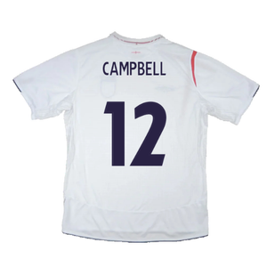 England 2005-2007 Home Shirt  (XL) (Excellent) (CAMPBELL 12)_1