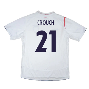 England 2005-2007 Home Shirt (XL) (Excellent) (CROUCH 21)_1