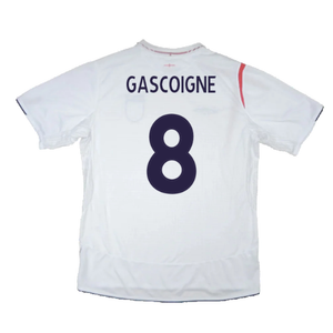 England 2005-07 Home Shirt (XL) (Excellent) (GASCOIGNE 8)_1