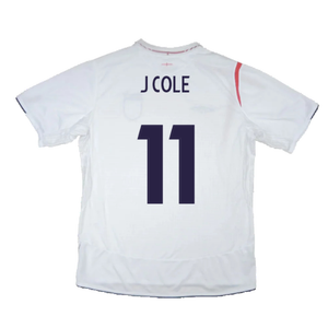 England 2005-2007 Home Shirt  (XL) (Excellent) (J COLE 11)_1