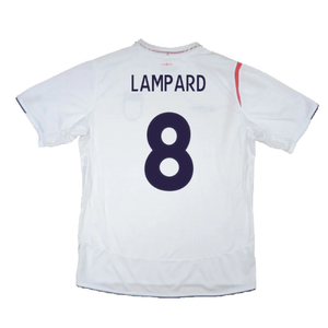 England 2005-07 Home Shirt (XL) (Excellent) (LAMPARD 8)_1