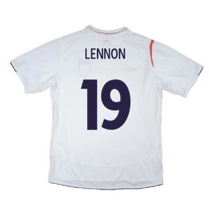 England 2005-2007 Home Shirt (XL) (Excellent) (LENNON 19)_1