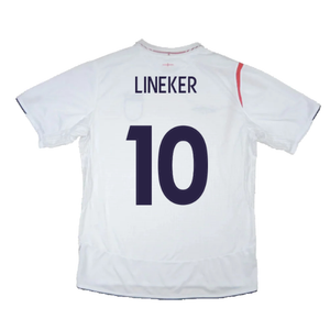 England 2005-2007 Home Shirt  (XL) (Excellent) (LINEKER 10)_1