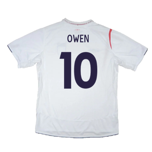 England 2005-2007 Home Shirt (Excellent) (XXL) (Excellent) (OWEN 10)_1