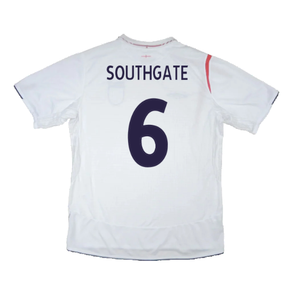 England 2005-2007 Home Shirt (XL) (Excellent) (SOUTHGATE 6)_1