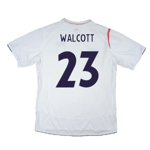 England 2005-2007 Home Shirt (XL) (Excellent) (WALCOTT 23)_1