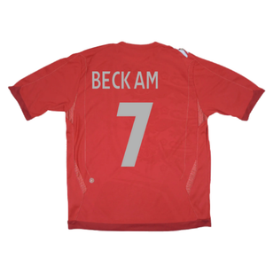 England 2006-08 Away Shirt (M) (Fair) (BECKHAM 7)_1