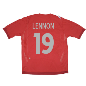 England 2006-08 Away Shirt (XL) (LENNON 19) (Good)_1