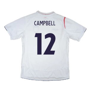 England 2006-08 Home Shirt (XL) (Excellent) (CAMPBELL 12)_1