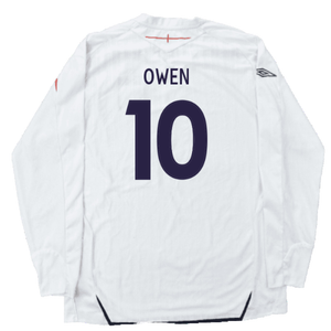 England 2007-09 Home L/S (L) (Good) (OWEN 10)_1
