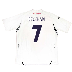 England 2007-09 Home Shirt (XXXL) (Very Good) (BECKHAM 7)_1