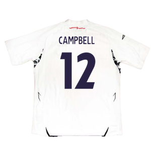 England 2007-09 Home Shirt (XL) (Excellent) (CAMPBELL 12)_1