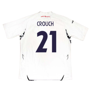 England 2007-09 Home Shirt (L) (Very Good) (CROUCH 21)_1