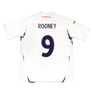 England 2007-09 Home Shirt (Excellent) (ROONEY 9)_2