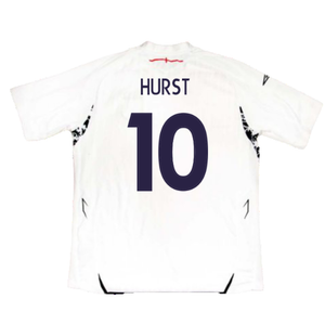 England 2007-09 Home Shirt (Good) (HURST 10)_1