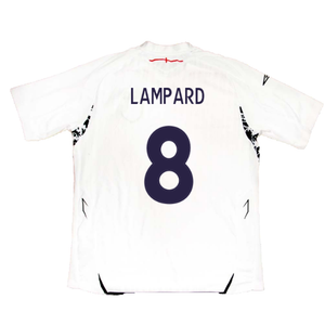 England 2007-09 Home Shirt (M) (Very Good) (LAMPARD 8)_2