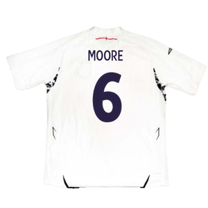 England 2007-09 Home Shirt (Good) (MOORE 6)_1