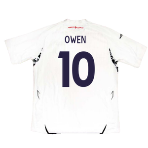 England 2007-09 Home Shirt (Good) (OWEN 10)_1