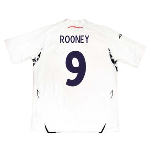 England 2007-09 Home Shirt (L) (BNWT) (ROONEY 9)_1