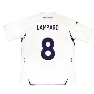 England 2007-09 Home Shirt (XL) (Fair) (LAMPARD 8)_2