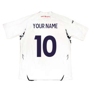 England 2007-09 Home Shirt (XL) (Fair) (Your Name)_2