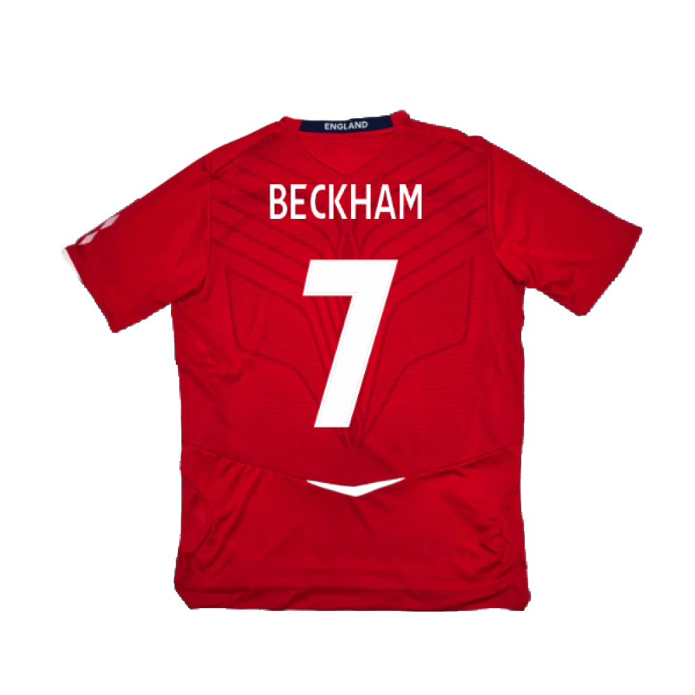 England 2008-10 Away Shirt (M) (Very Good) (BECKHAM 7)_1