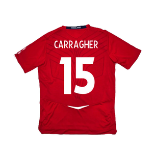 England 2008-10 Away Shirt (L) (Fair) (CARRAGHER 15)_1