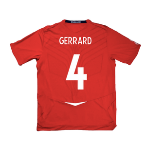 England 2008-10 Away Shirt (Fair) (GERRARD 4)_2