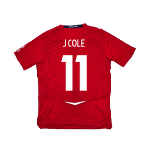 England 2008-10 Away Shirt (XL) (Good) (J COLE 11)_1