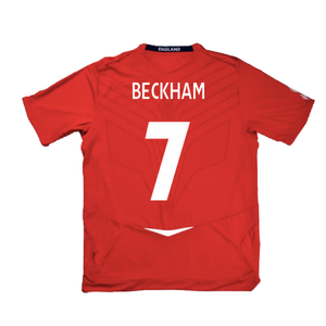 England 2008-10 Away Shirt (M) (Excellent) (BECKHAM 7)_2