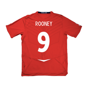 England 2008-10 Away Shirt (M) (Excellent) (ROONEY 9)_2