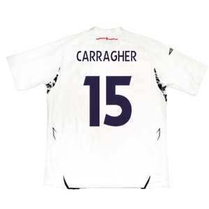 England 2007-09 Home Shirt (Very Good) (CARRAGHER 15)_1