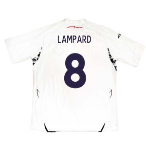 England 2007-09 Home Shirt (Very Good) (LAMPARD 8)_1
