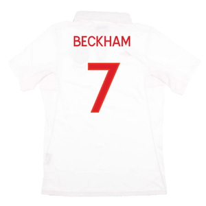 England 2009-10 Home Shirt (M) (Very Good) (BECKHAM 7)_1